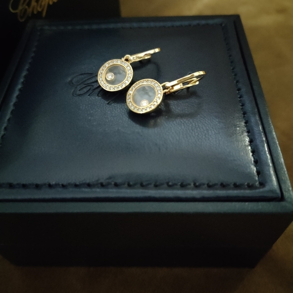 Chopard 18k gold earrings - Picture 4 of 6
